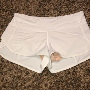 Lululemon speed shorts
